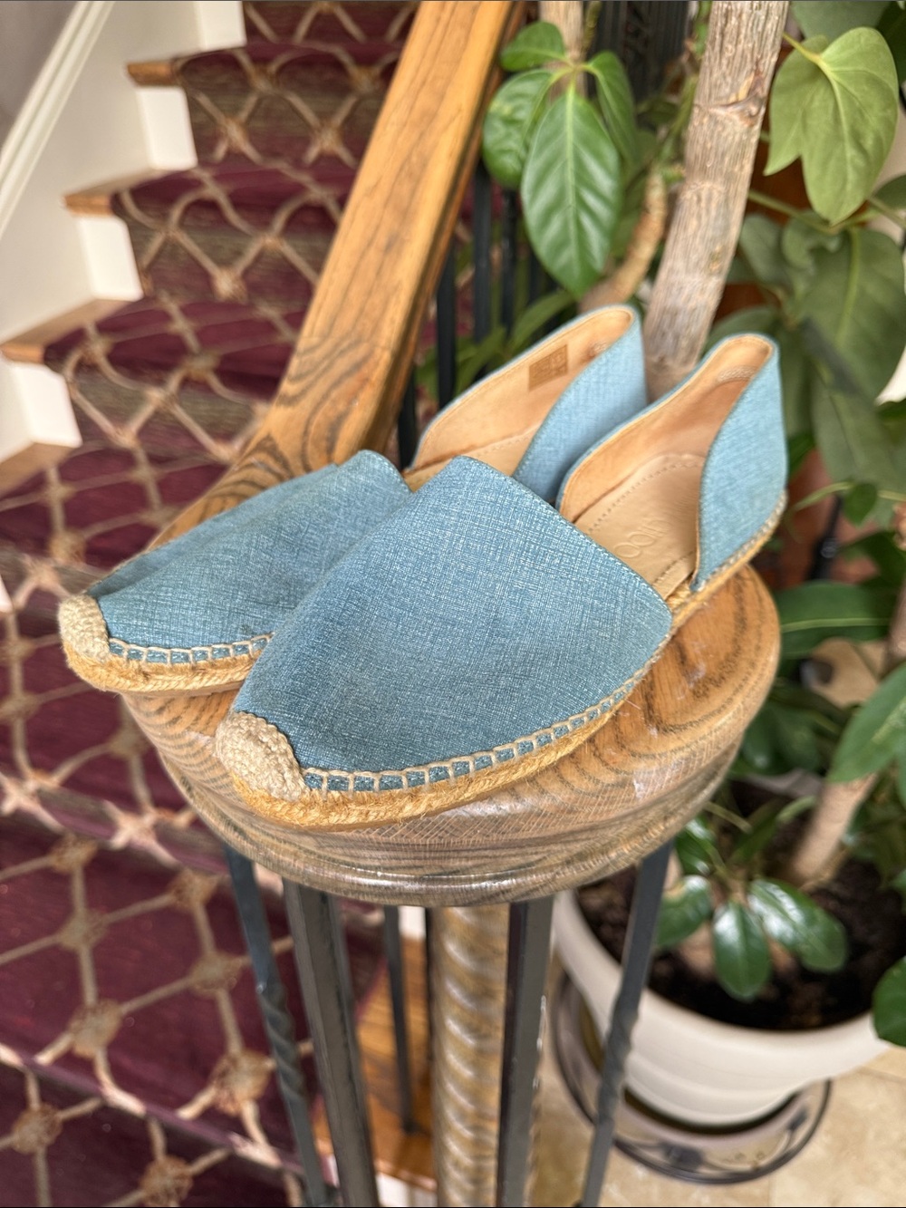 Jimmy Choo denim espadrille US 8 1/2 very good condition - Picture 10 of 10